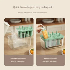 DIY Silicone Ice Cube and Ice Cream Maker (1pc)