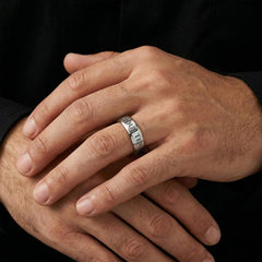 Personalized Engraved Men's Ring