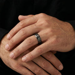 Personalized Engraved Men's Ring