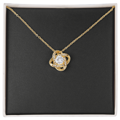 Love Knot Necklace (silver or gold)