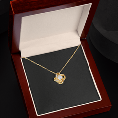 Love Knot Necklace (silver or gold)