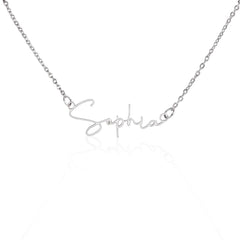 Signature Style Custom Name Necklace