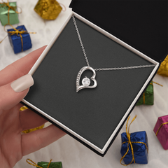 Forever Love Necklace (silver or gold)